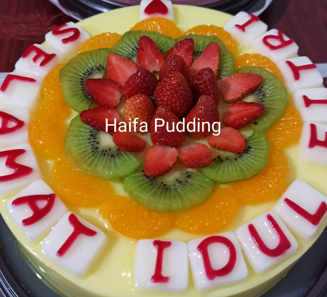 Custom Birthday Pudding Cake
